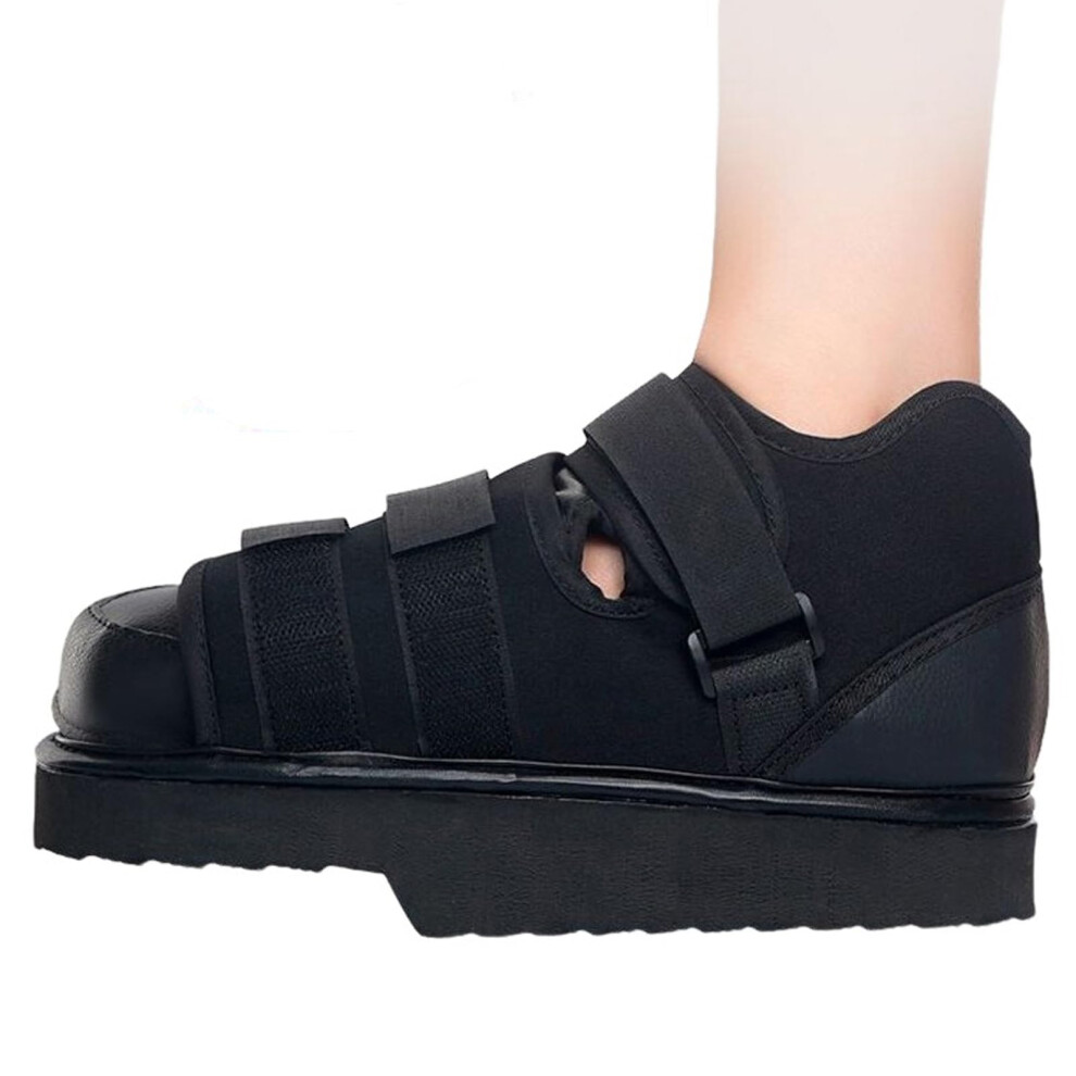 Post Operative Shoe with Forefoot Pressure Relief for Diabetic Ulcer and Bunion Surgery, Size S