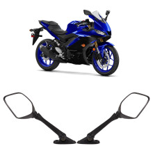 Motorcycle Rearview Side Mirrors for T-MAX YZF-R3 R25 ABS Glass Pair