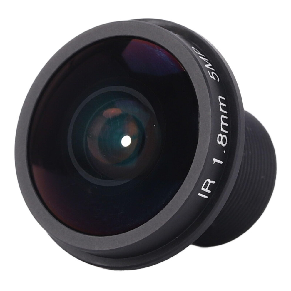 Fisheye Security Camera Lens 1.8Mm 180 Panoramic View 5Mp Wide Angle Cctv Lens M12 Mount 9053599249412