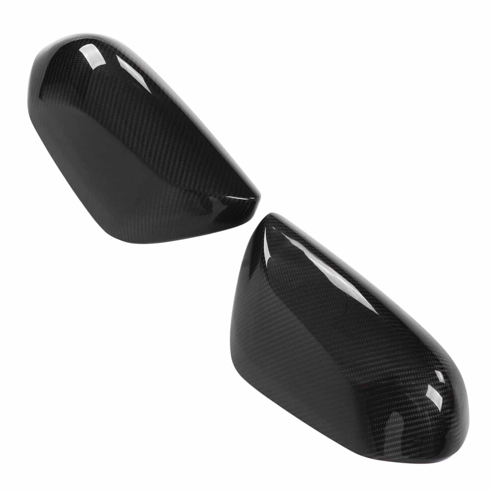 Carbon Fiber Mirror Covers For Camry 20182021, Sporty Finish, Scratchresistant, Easy Fit 9169991877860