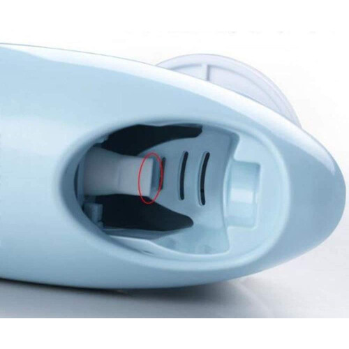 Automatic Toothpaste Dispenser with Toothbrush Holder Hands Wall Mounted for Bathroom 2