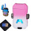 Jet Flame Butane Lighter with Adjustable Flame and Visible Fuel Window, Windproof Refillable 1