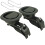 Pack of 2 Universal Recliner Replacement Handles with Cable Hook, Durable Plastic Lever Pull 1