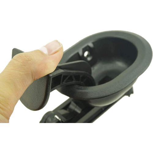 Pack of 2 Universal Recliner Replacement Handles with Cable Hook, Durable Plastic Lever Pull 2