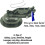 Pack of 2 Universal Recliner Replacement Handles with Cable Hook, Durable Plastic Lever Pull 2