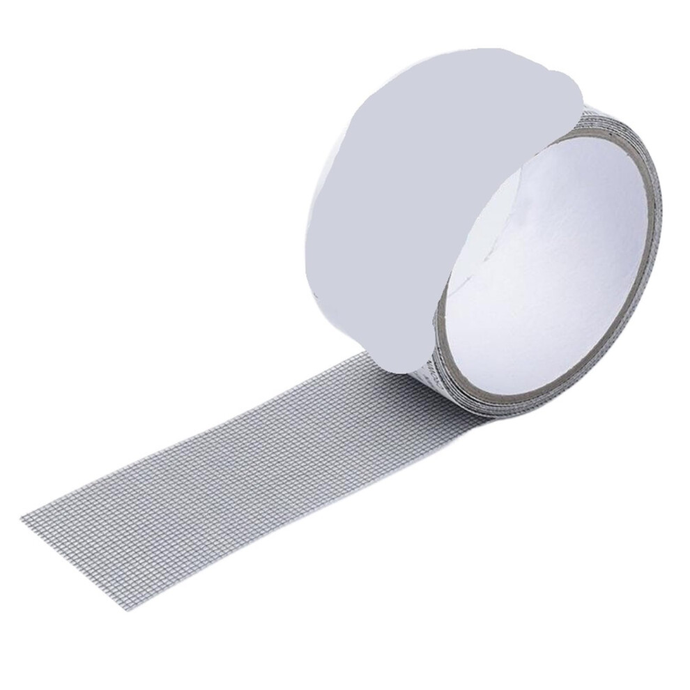 Window Screen Tape 2 Pcs Grey 2M X 5Cm Selfadhesive Mesh Patch For Holes And Tears 9455672173018