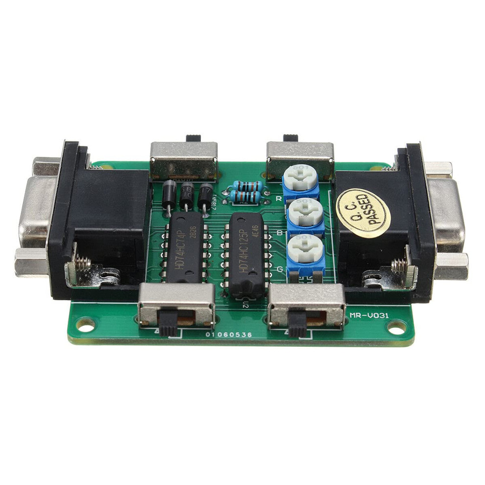 Retro Arcade Scanline Generator Vga Video Converter With Adjustable Crt Effect For Retro Gaming 9455672145138