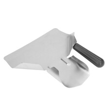 Stainless Steel French Fry Scoop with HeatResistant Handle for Popcorn and Snacks