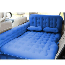 Inflatable Back Seat Bed Car Air Mattress Standard Size D Blue for Civic Sedan 20142015