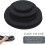 96 Pack Felt Plate Protectors Set, Scratch MultiSize Dish Storage Pads for Stacking Porcelain Dinnerware, Black 4