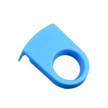 5Pcs Blue Cocktail Glass Clips for Secure Drink Garnishes, Reusable Quick Clip Attachment