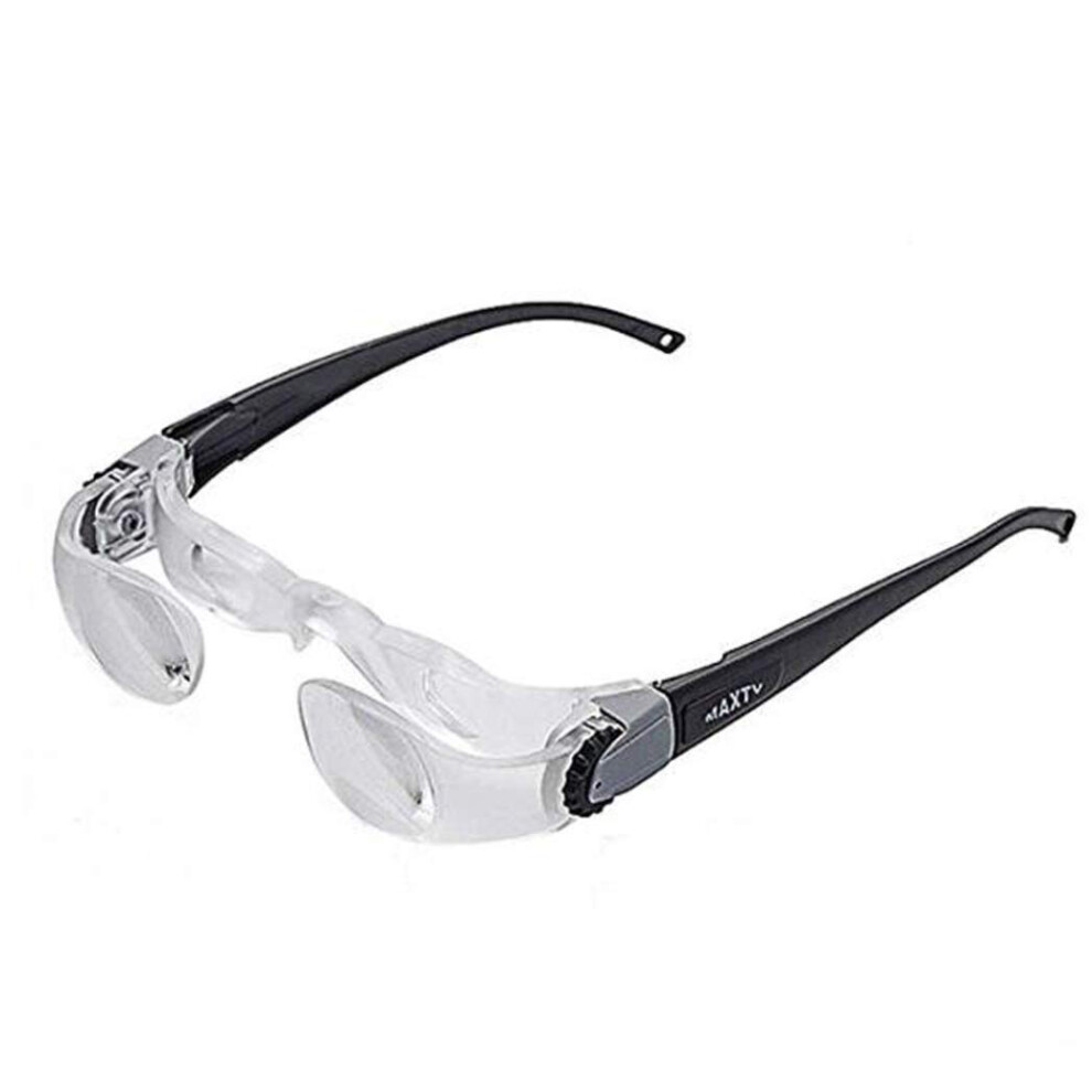 2.1X Headband Magnifier with Adjustable Dual Diopter Acrylic Lens for Jewelry Electronics Crafts