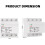 ThreePhase Surge Protector 380V 63A with Over Under Voltage Protection Relay for Stable Power 2