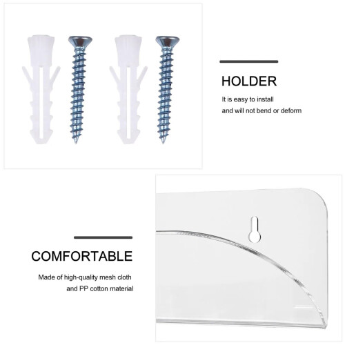 Skateboard Wall Mount Acrylic Display Rack Holder 3pcs Vertical Horizontal Storage Bracket 1