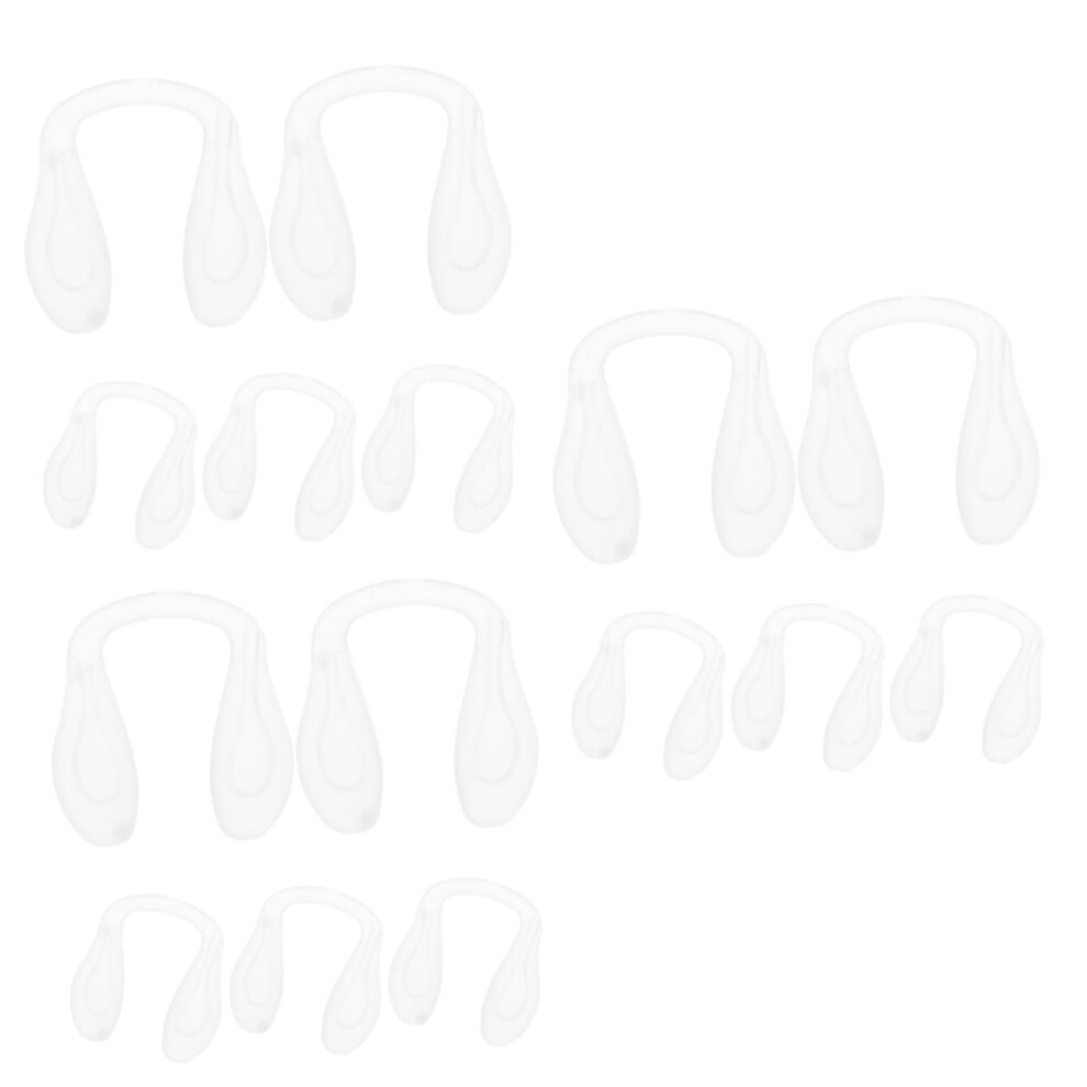 15pcs Eyeglass Nose Pads Soft Silicone Replacement Fits Most Glasses Restores Comfort