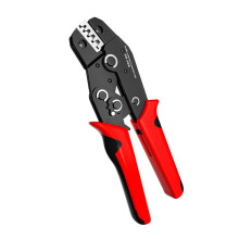 Wire Crimping Tool AWG2316 Ratchet Crimper for Non‑Insulated Open Barrel Connectors