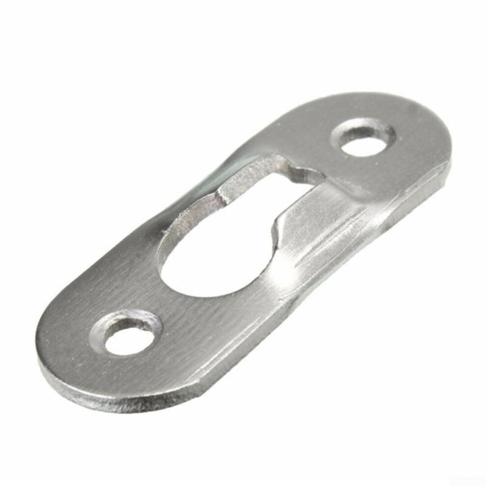 20 Pcs Silver Metal Keyhole Picture Frame Hangers With Screws, Flush Mount Wall Hanging Hardware 9169991825779