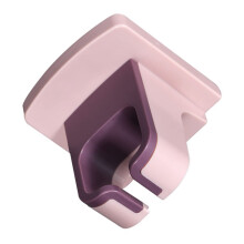 Wall Mount Hair Dryer Holder Bathroom Adhesive Rack Organizer Space Saving with Cord Management