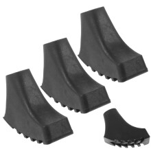 Trekking Pole Tips 4pcs NonSlip Rubber Ends for Walking Sticks with AntiSkid Traction