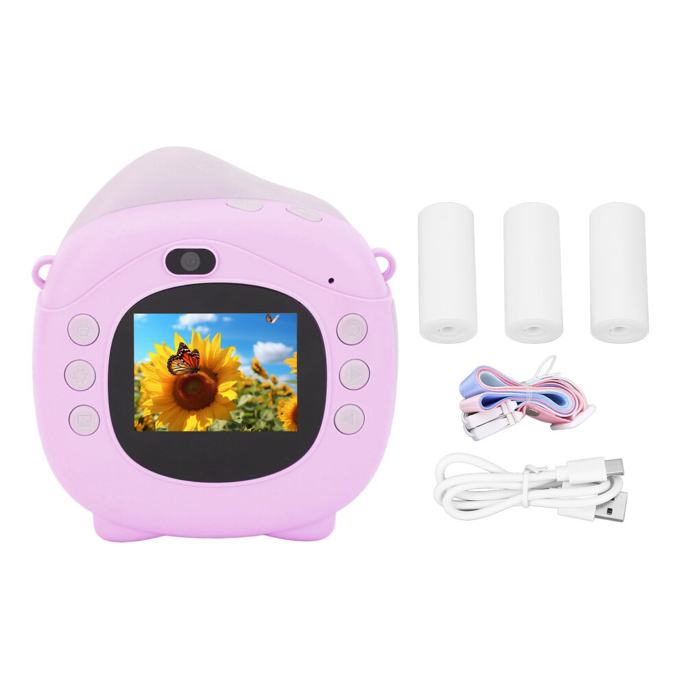 12Mp Instant Print Camera With Thermal Printing, Hd Ips Display, Inkless Photos, 64Gb, Travelfriendly 9092120660593