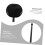 Eye Occluder Vision Screening Tool with Ergonomic AntiSlip Grip for Optometry Exams Ref: 4883 5