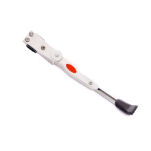 Bike Kickstand Adjustable Aluminum Rear Mount White Durable Quick Install for Diamondback