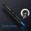 2Pack Windproof Butane Torch Lighter with Adjustable Jet Flame and Visible Fuel Window for Camping 4