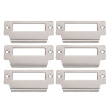 Door Strike Plate 20pcs Stainless Steel Deadbolt Lock Reinforcement Rustproof Heavy Duty Fit