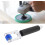 Foil Crimper Tool with Adjustable Dual Spring Rollers, Ergonomic AntiSlip Burnisher for Stained Glass 4