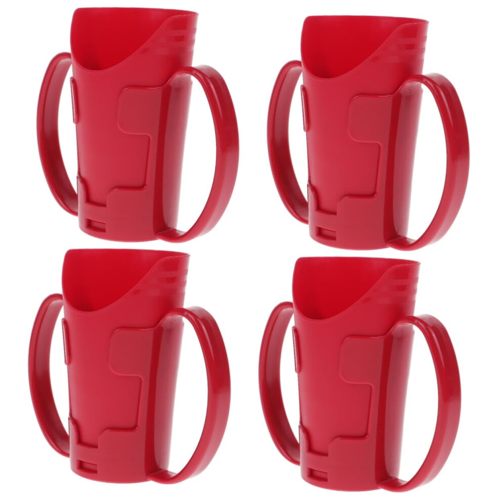 Disabled Drinking Cup with Ergonomic Inclined Spout for Elderly and Patients, Easy Grip Hydration Aid