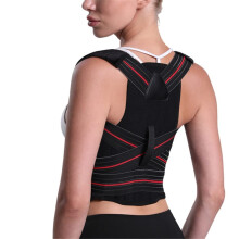 Posture Corrector Back Brace with Adjustable Support, Ergonomic Spine Alignment, Size XXL D