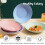 Wheat Straw Plates 9 Inch Unbreakable Plastic Dinnerware Microwave Dishwasher Safe 5 Piece Set 2