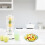 Wheat Straw Plates 9 Inch Unbreakable Plastic Dinnerware Microwave Dishwasher Safe 5 Piece Set 5
