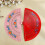 Elegant Handheld Folding Fan with Spanish Pattern for Weddings Parties and Dance Performances 4