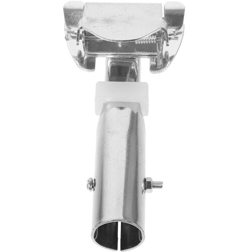 Stainless Steel Mop Handle Clamp with Rotating Universal Head for Floor Cleaning Replacement