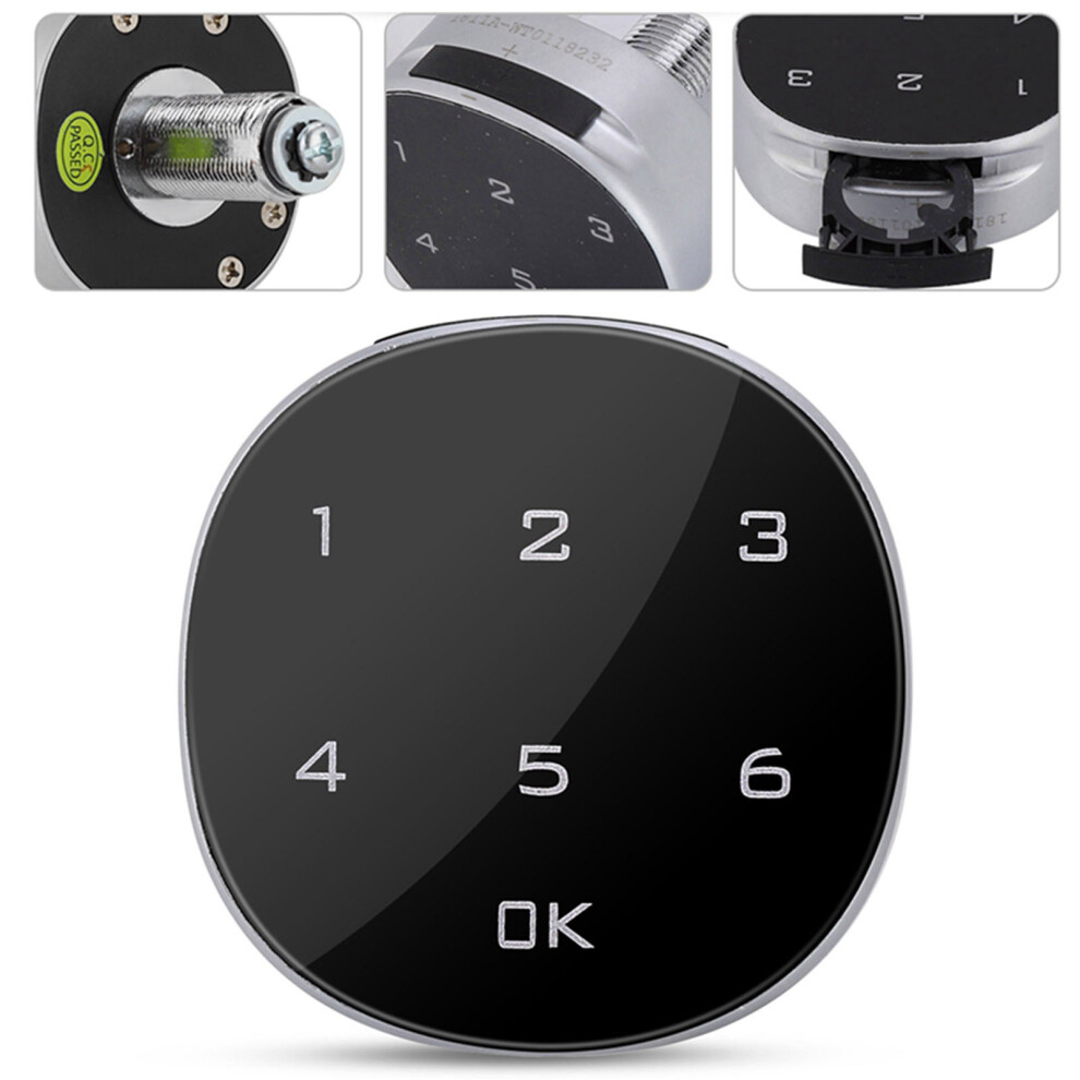 Zinc Alloy Electronic Lock Digital Password Lock For Wardrobe & Drawer 5051384866701
