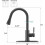 Matte Black Pull Down Kitchen Faucet with Sprayer and BuiltIn Water Filter, 3 Spray Modes 5