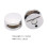 4pcs Heavy Duty Mirror Mounting Clips for Frameless Mirrors, Secure Wall Installation Set 4