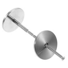 Door Hole Cover Plate Stainless Steel Knob Filler for Security, Damage Conceal, Draft Reduction