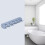 Wall Mounted Broom and Mop Holder, Space Saving Plastic Organizer Rack for Bathroom 2