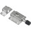 Stainless Steel Door Latch Automatic Spring Bolt Lock for Sliding Doors Enhanced Security with Screws 4