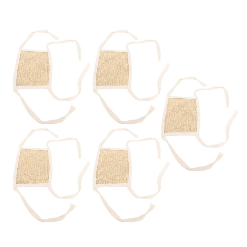 5Pcs Lizard Hammock Bed Space Saving Straw Braid for Sugar Glider Hamster