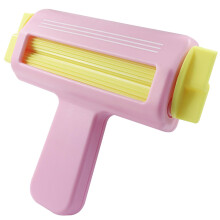 Paper Crimper Tool for 4.5' Paper – Durable Wave Pattern Crimper for DIY Crafts and Scrapbooking (Pink)