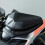 Waterproof Hard Shell Motorcycle Tail Bag with Saddle Bag Versatile Rear Seat Storage Black 4