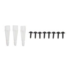 Jeep Wrangler JK Headlight Bracket Set 7in