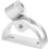 Adjustable Aluminum Shower Head Holder with 90 Angle Control Wall Mount Bracket 3.5 Inch A Type 3