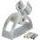Adjustable Aluminum Shower Head Holder with 90 Angle Control Wall Mount Bracket 3.5 Inch A Type 5