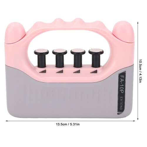 Adjustable Grip Strengthener 13.5x10.5cm Pink 1