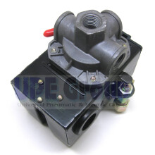 Air Compressor Pressure Switch 95125 PSI with Unloader Valve, 4 Port Automatic Pressure Control