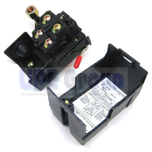 95125 PSI Air Compressor Pressure Switch, Automatic Pressure Control, Single Port Design 1